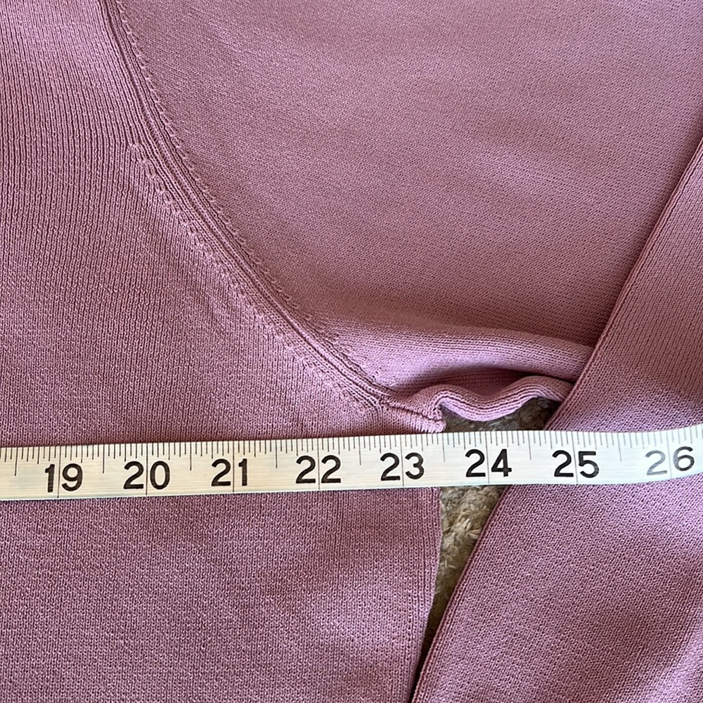 Lilac Buttoned Turtleneck Sweater - Picture 4 of 13